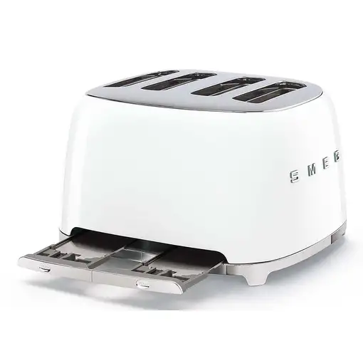 Smeg TSF03WHEU tostadora 6 4 rebanada(s) 2000 W Blanco