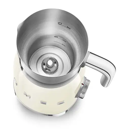 Smeg MFF11CREU espumador o calentador de leche Automático Crema de color