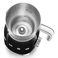 Smeg MFF11BLEU espumador o calentador de leche Automático Negro