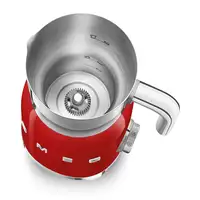 Smeg MFF11RDEU espumador o calentador de leche Automático Rojo