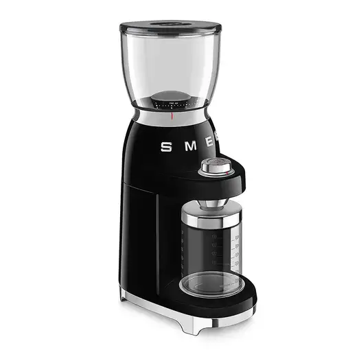 Smeg CGF11BLEU molinillo de café 150 W Negro, Transparente