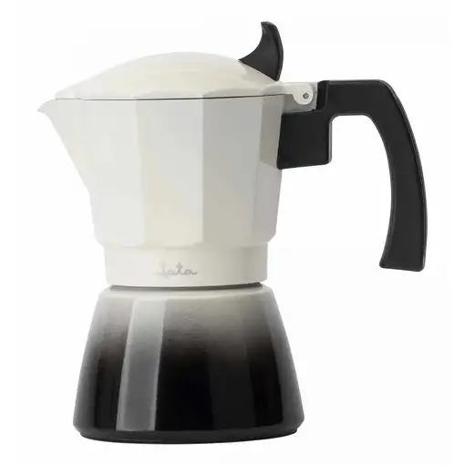 JATA HCAF2406 cafetera manual Cafetera italiana 0,3 L Negro, Blanco