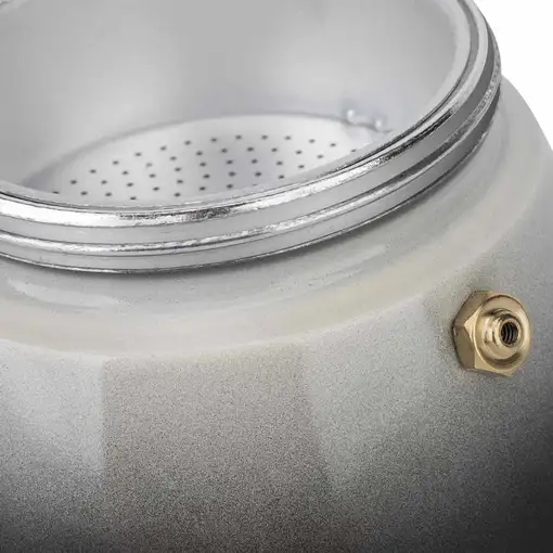 JATA HCAF2409 cafetera manual Cafetera italiana 0,45 L Negro, Blanco