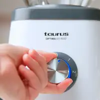 Taurus OPTIMA GO 1500 Batidora de vaso 1500 W Negro, Blanco