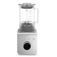 Smeg BLC01WHMEU licuadora Batidora de vaso 1400 W Aluminio, Blanco