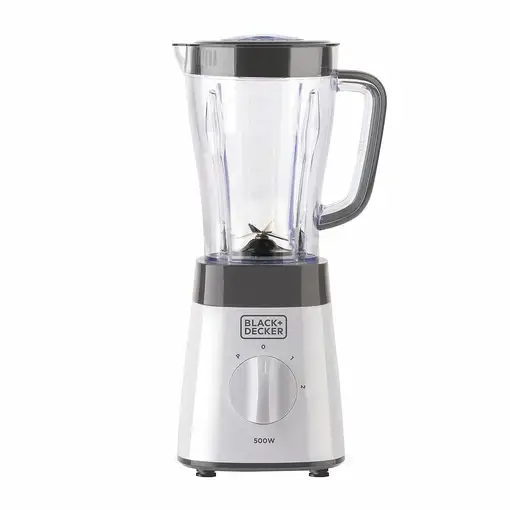Black & Decker BXJB500E licuadora 1,5 L Batidora de vaso 500 W Blanco