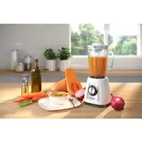 Moulinex LM4351 1,25 L Batidora de vaso 800 W Blanco