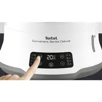 Tefal Convenient Series Deluxe VC502D vaporizador 3 cesta(s) Encimera 900 W Acero