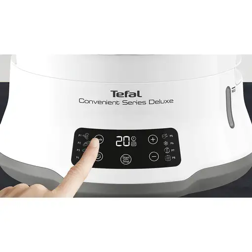 Tefal Convenient Series Deluxe VC502D vaporizador 3 cesta(s) Encimera 900 W Acero