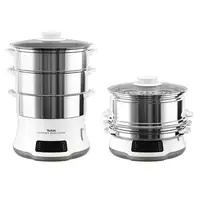 Tefal Convenient Series Deluxe VC502D vaporizador 3 cesta(s) Encimera 900 W Acero