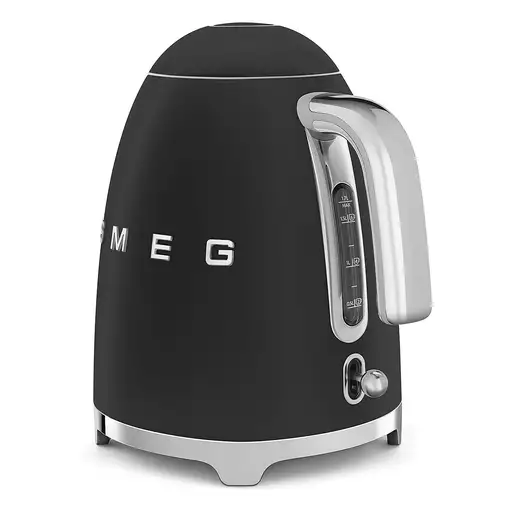 Smeg KLF03BLMEU tetera eléctrica 1,7 L 2400 W Negro, Cromo