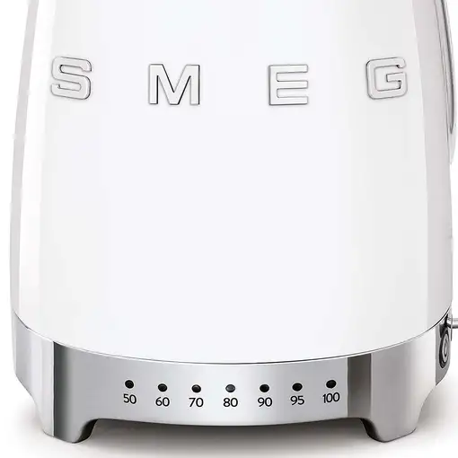 Smeg KLF04WHEU tetera eléctrica 1,7 L 2400 W Blanco