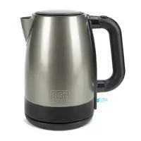 Black & Decker BXKE2201E tetera eléctrica 1,7 L 2200 W Negro, Acero inoxidable