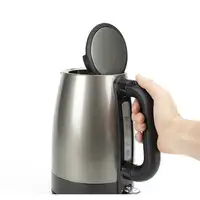 Black & Decker BXKE2201E tetera eléctrica 1,7 L 2200 W Negro, Acero inoxidable