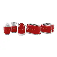 Smeg KLF04RDEU tetera eléctrica 1,7 L 2400 W Rojo