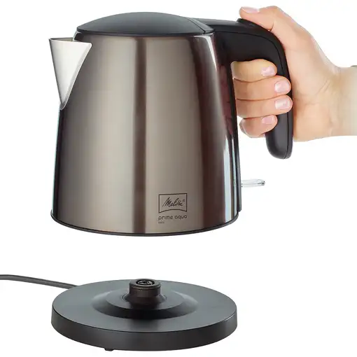 Melitta 1018-06 tetera eléctrica 1 L 2200 W Metálico, Gris