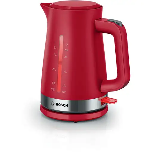 Bosch TWK4M224 tetera eléctrica 1,7 L 2400 W Rojo