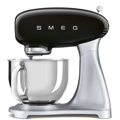 Smeg SMF02BLEU batidora Batidora de varillas 800 W Negro, Plata