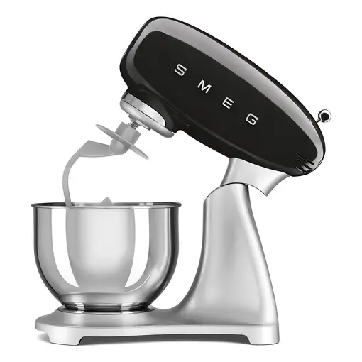 Smeg SMF02BLEU batidora Batidora de varillas 800 W Negro, Plata