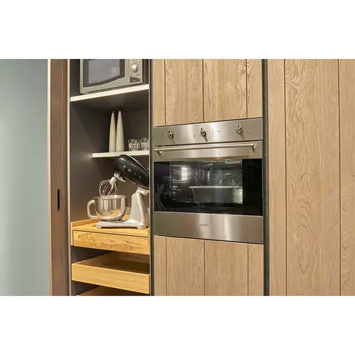 Smeg SMF02BLEU batidora Batidora de varillas 800 W Negro, Plata