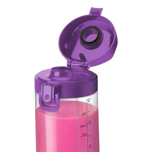 NutriBullet Portable 0,475 L Batidora de vaso portátil Púrpura