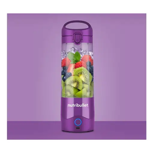 NutriBullet Portable 0,475 L Batidora de vaso portátil Púrpura
