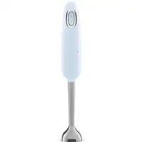 Smeg HBF03PBEU licuadora Batidora de inmersión 700 W Azul claro, Acero inoxidable