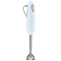 Smeg HBF03PBEU licuadora Batidora de inmersión 700 W Azul claro, Acero inoxidable