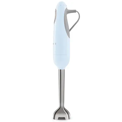 Smeg HBF03PBEU licuadora Batidora de inmersión 700 W Azul claro, Acero inoxidable