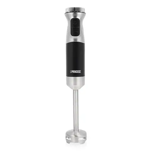Princess 221222 0,7 L Batidora de inmersión 1000 W Negro, Acero inoxidable, Transp