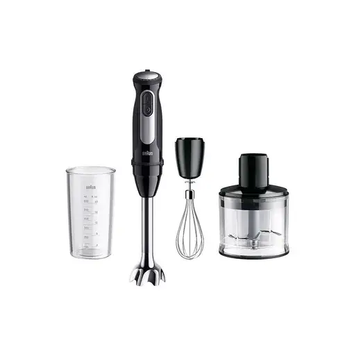 Braun MultiQuick 5 Pro MQ 55236 M 0,6 L Batidora de inmersión 1000 W Negro