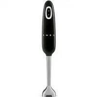 Smeg HBF03BLEU licuadora Batidora de inmersión 700 W Negro, Acero inoxidable