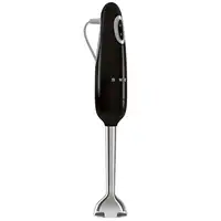 Smeg HBF03BLEU licuadora Batidora de inmersión 700 W Negro, Acero inoxidable