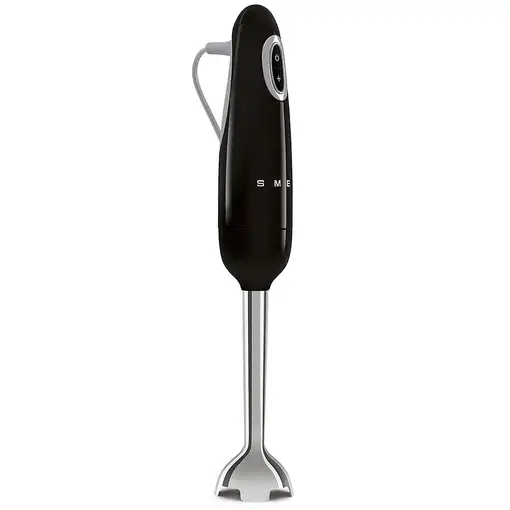 Smeg HBF03BLEU licuadora Batidora de inmersión 700 W Negro, Acero inoxidable