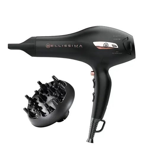 Bellissima P7 3000 secador 2100 W Negro, Oro rosa