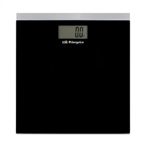 Orbegozo PB 2231 Rectángulo Negro, Plata Báscula personal electrónica