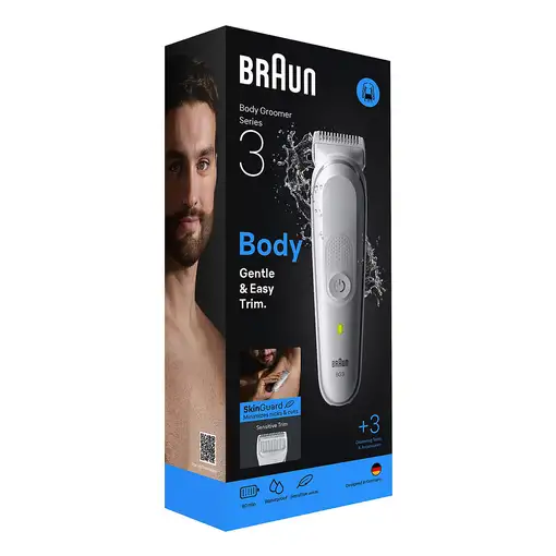 Braun Series 3 BG3530 afeitadora corporal Gris
