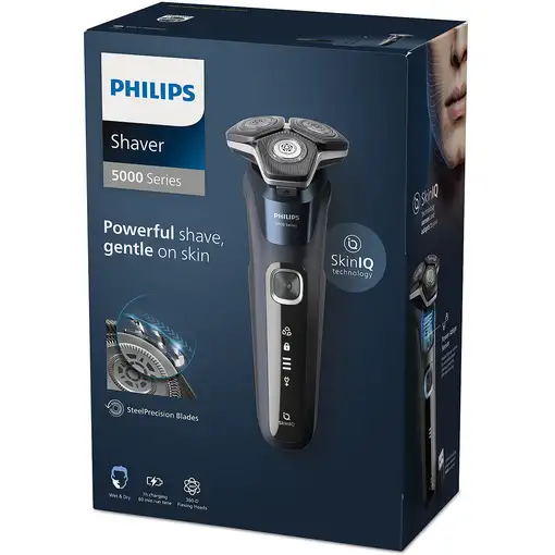 Philips SHAVER Series 5000 S5885/25 Afeitadora eléctrica Seco y Mojado