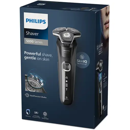 Philips SHAVER Series 5000 S5898/35 Afeitadora eléctrica Seco y Mojado