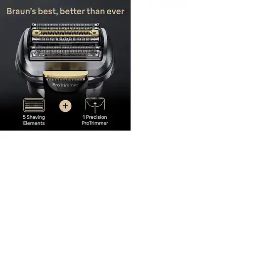 Braun Series 9 Pro+ 9565cc Wet & Dry Máquina de afeitar de láminas Recortadora Met