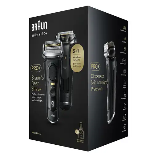 Braun Series 9 Pro+ 9560cc Recortadora Negro