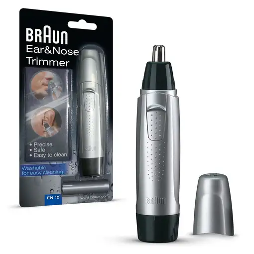 Braun Ear&Nose EN10 depiladora de precisión Negro, Gris