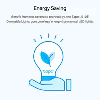 TP-Link Tapo L510E(2-PACK) iluminación inteligente Bombilla inteligente Wi-Fi