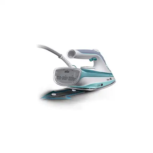 Braun TexStyle 3 SI 5017 GR Plancha a vapor Suela de cerámica 2700 W Gris, Turques