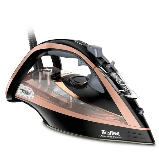 Tefal Ultimate Pure FV9845 Plancha vapor-seco Suela Durilium Autoclean 3100 W Negr
