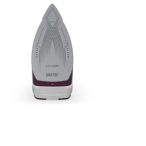 Imetec ZeroCalc Z3 3900 Plancha vapor-seco Suela de cerámica 2400 W Violeta, Blanc