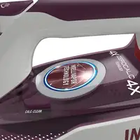 Imetec ZeroCalc Z3 3900 Plancha vapor-seco Suela de cerámica 2400 W Violeta, Blanc