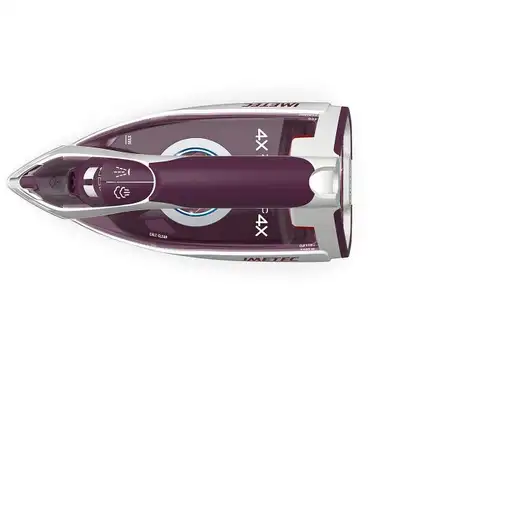 Imetec ZeroCalc Z3 3900 Plancha vapor-seco Suela de cerámica 2400 W Violeta, Blanc