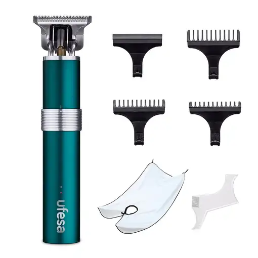 Ufesa 60105365 cortadora de pelo y maquinilla Verde, Acero inoxidable 3 Litio