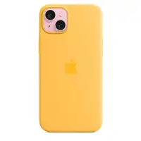 Apple Funda de silicona con MagSafe para el iPhone 15 Plus - Amarillo solar